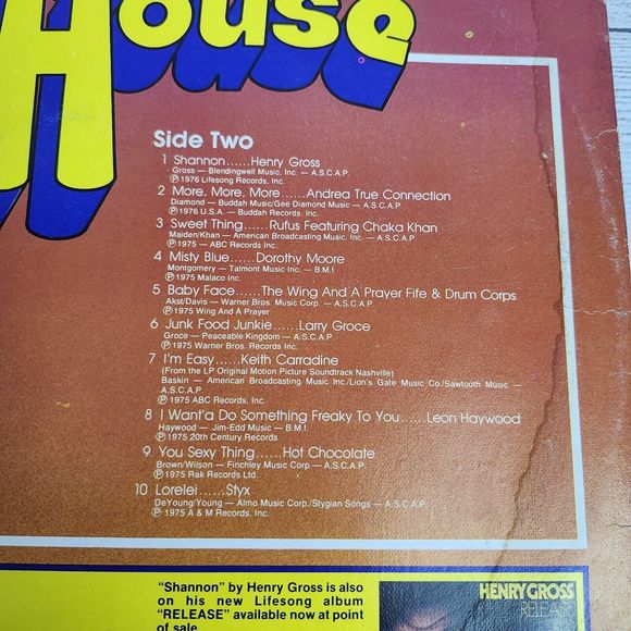 Various – Power House - 1976 - K-Tel TU 2460 Vinyl LP VG - 20 Hits - 20 Stars - Picture 4 of 11